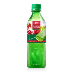 NFC Pomegranate aloe vera juice 500ml_Green Bottle